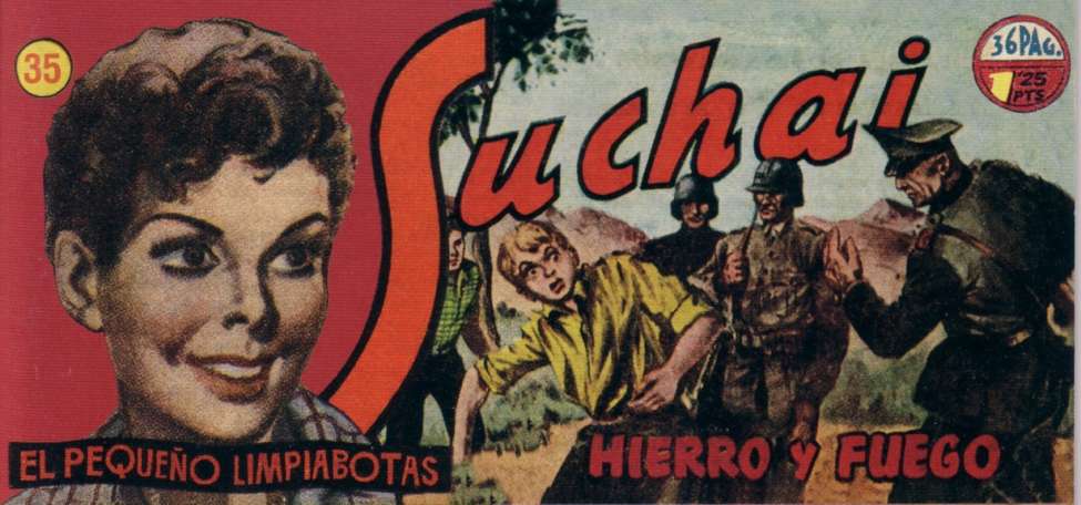 Book Cover For Suchai 35 - Hierro y Fuego