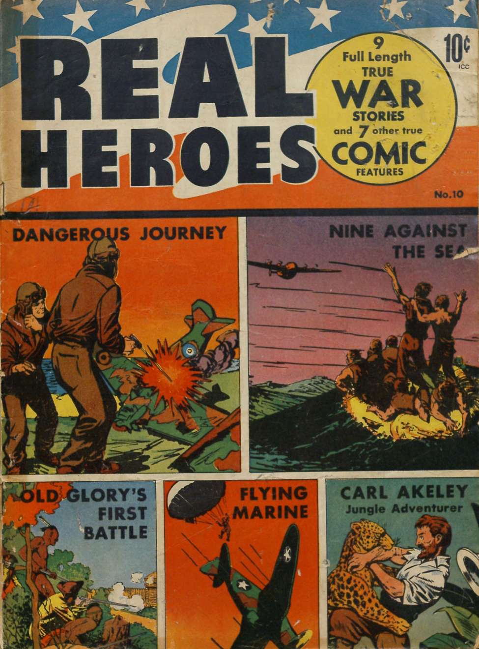 Comic Book Cover For Real Heroes 10