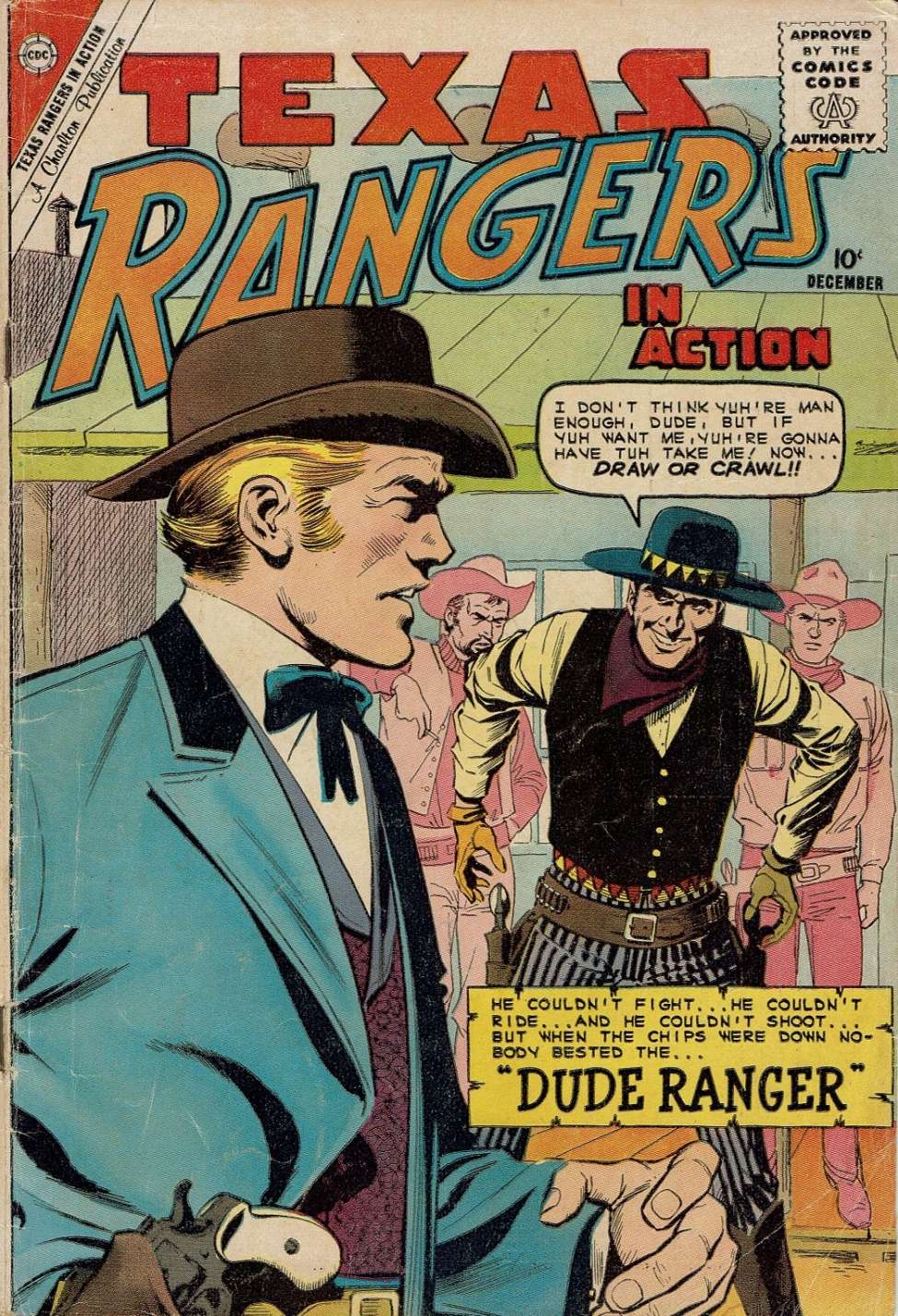 Comic Book Cover For Texas Rangers in Action 25 - Version 1