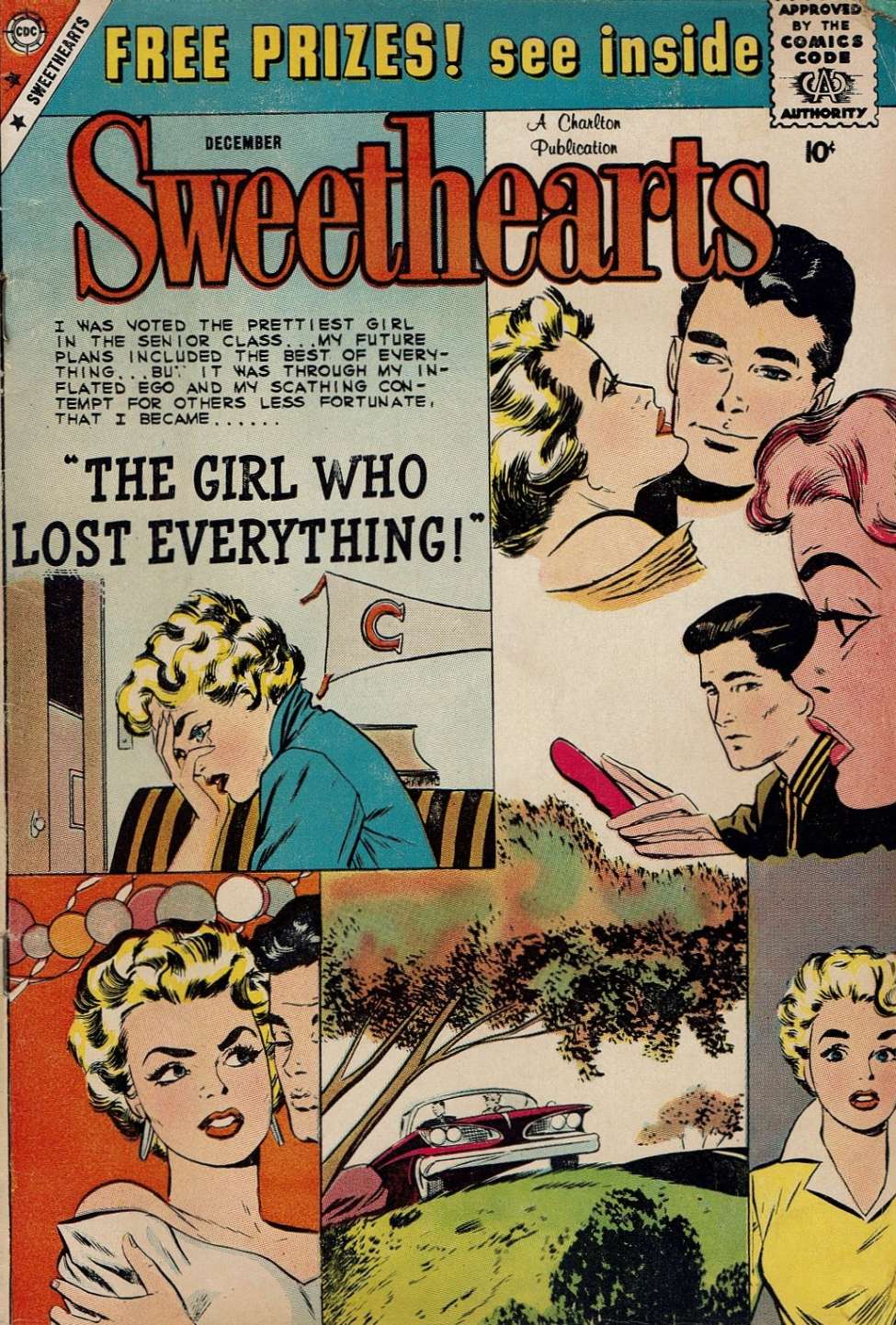 Comic Book Cover For Sweethearts 51 - Version 2