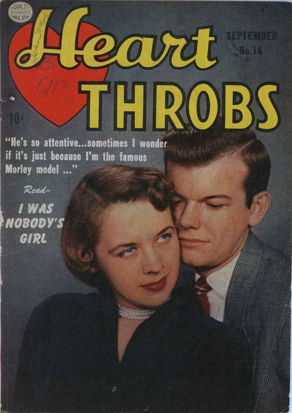 Book Cover For Heart Throbs 14