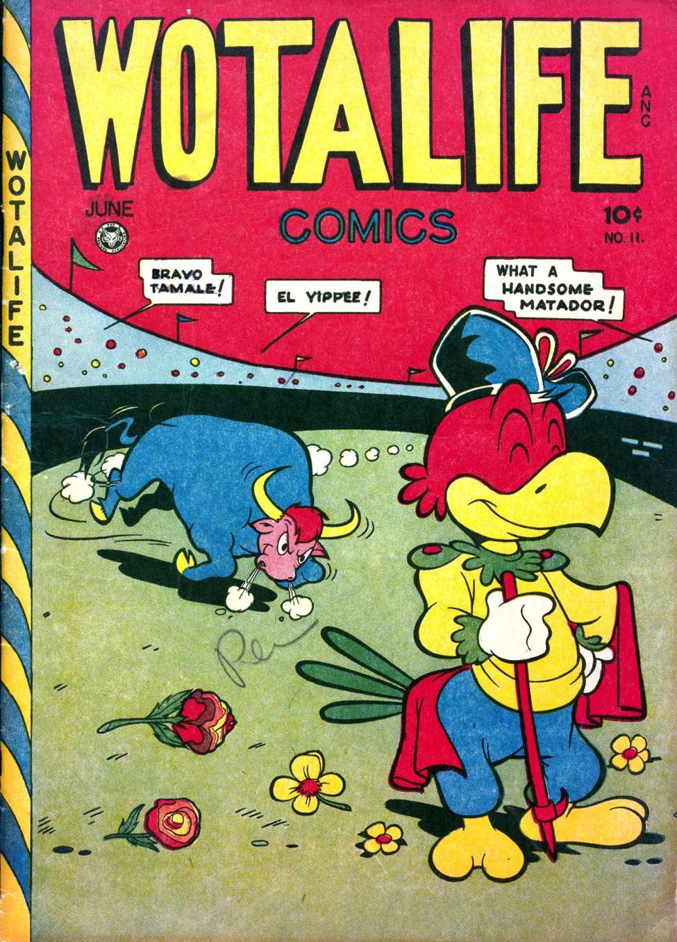 Comic Book Cover For Wotalife 11