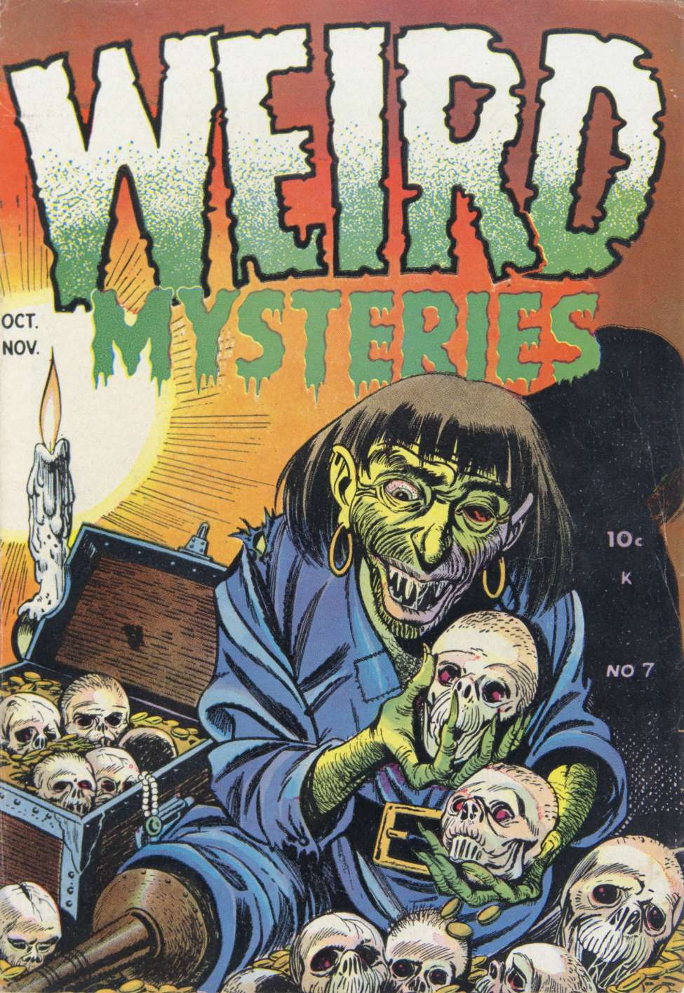 Book Cover For Weird Mysteries 7 - Version 2