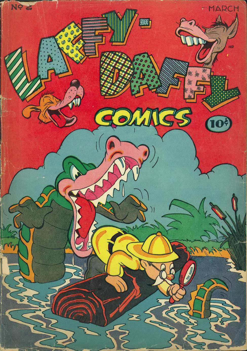 Comic Book Cover For Laffy-Daffy 2