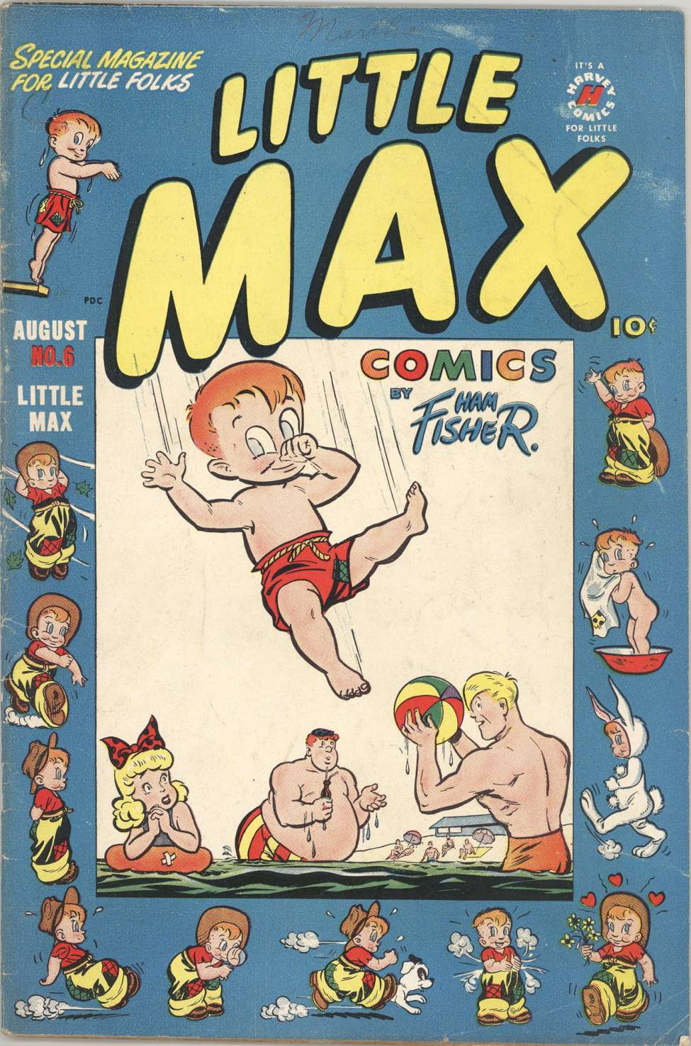 Comic Book Cover For Little Max Comics 6