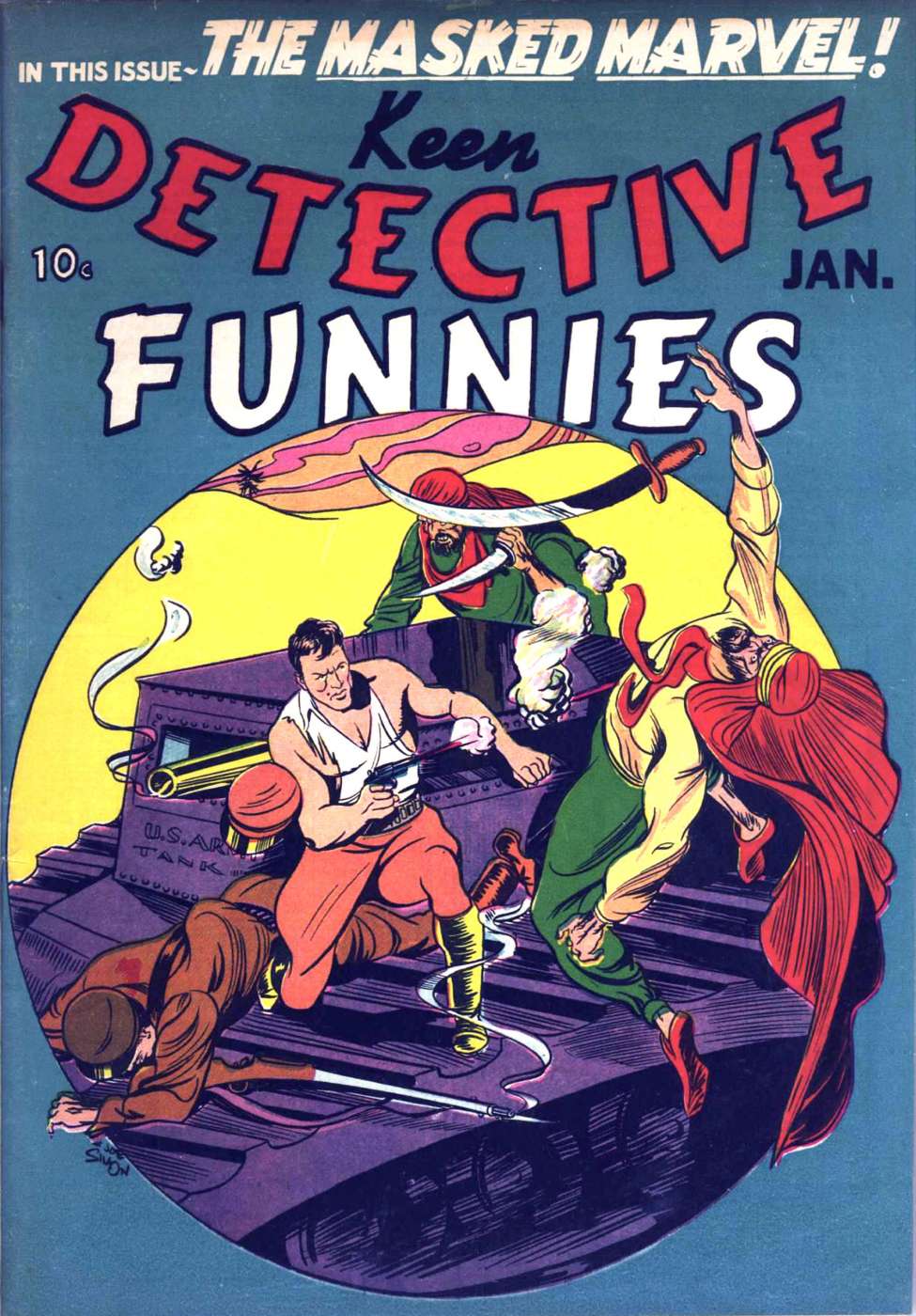 Book Cover For Keen Detective Funnies 17 v3 1