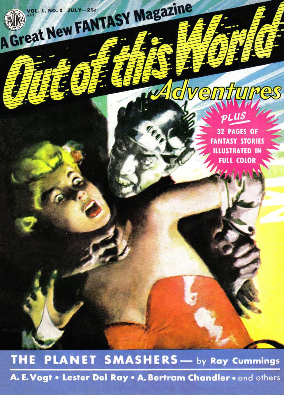 Comic Book Cover For Out of This World Adventures 1 CSO - Version 2