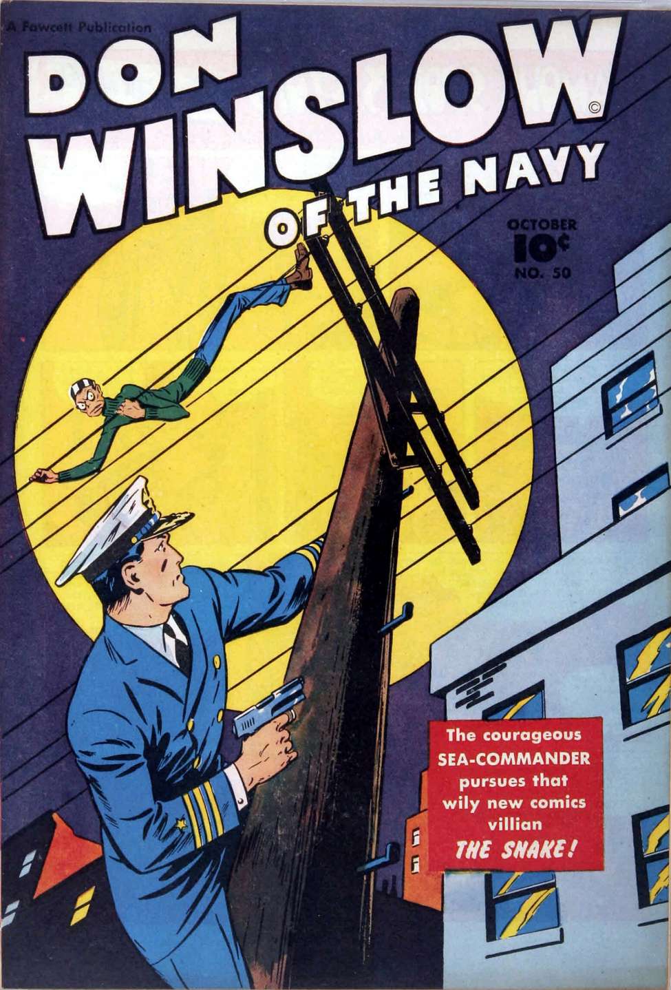 Comic Book Cover For Don Winslow of the Navy 50