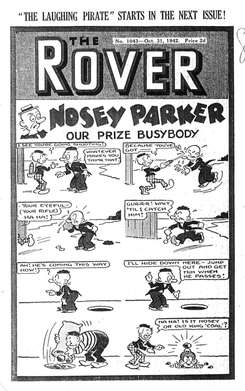 Book Cover For The Rover 1043