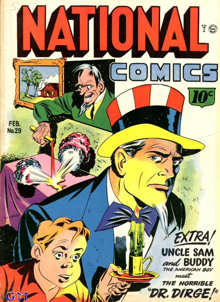 Book Cover For National Comics 29