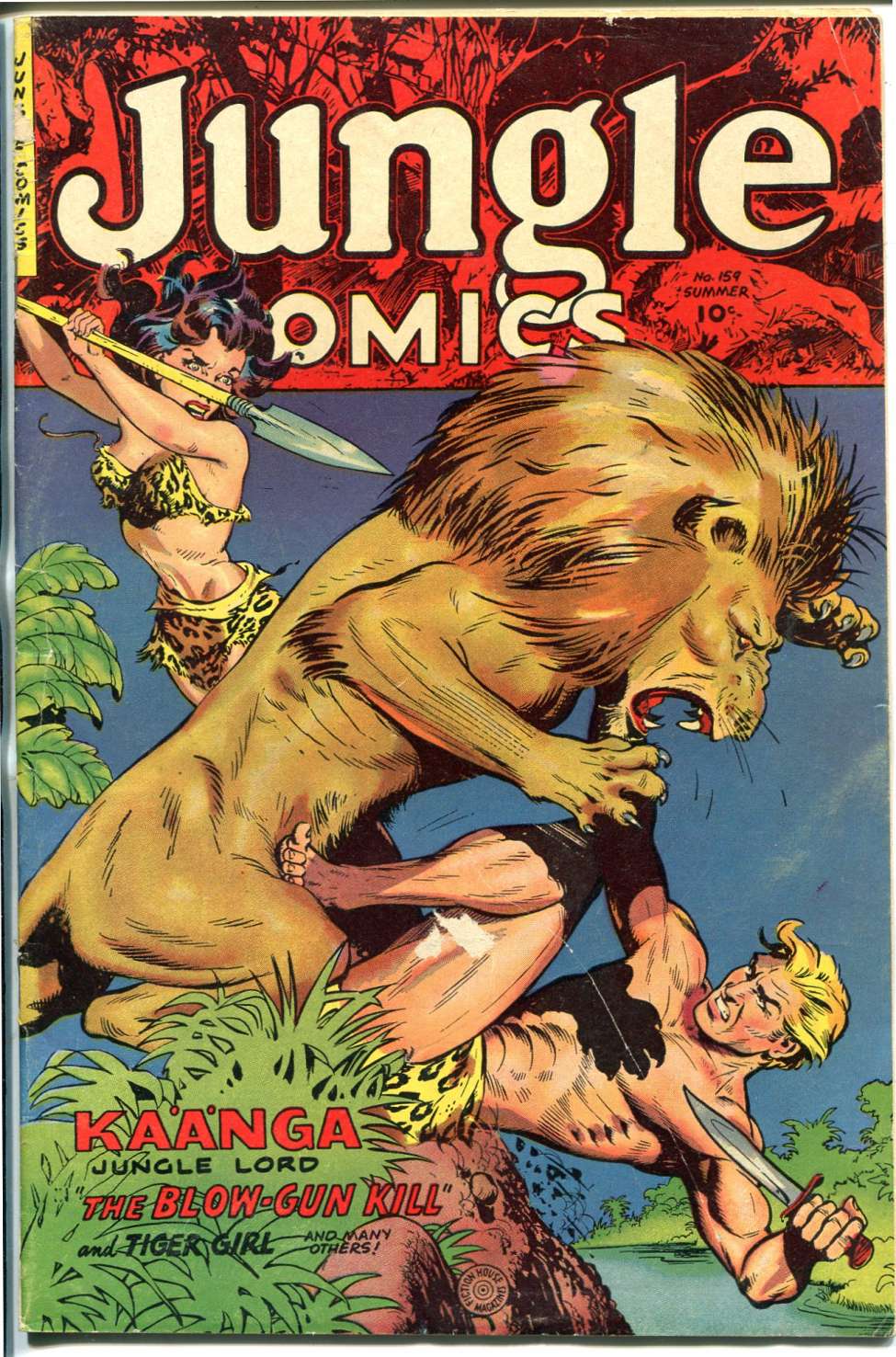 Book Cover For Jungle Comics 159