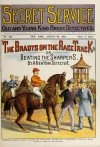 Cover For Secret Service 136 - The Bradys on the Race Track