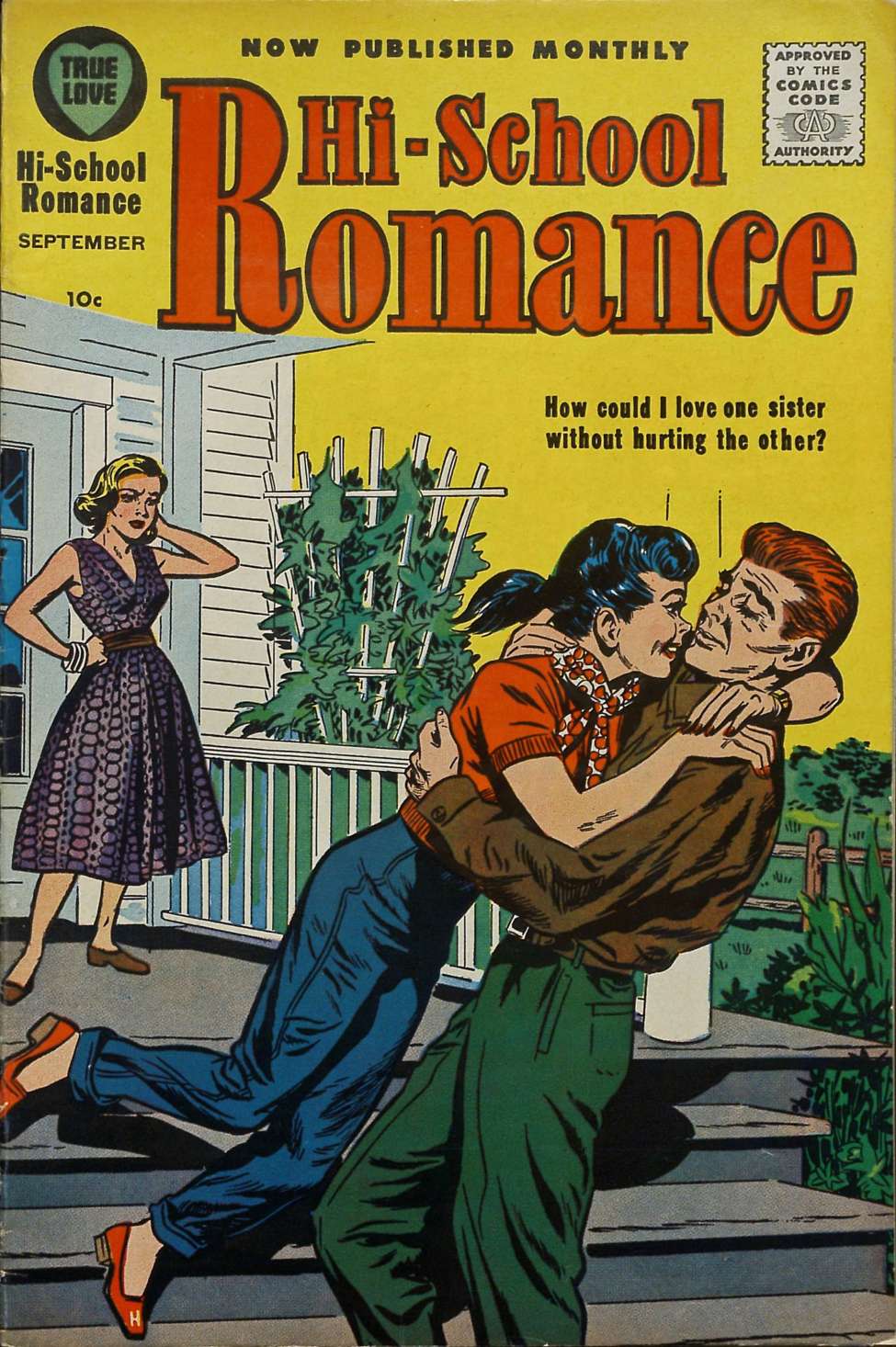 Book Cover For Hi-School Romance 74