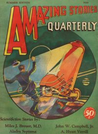 Large Thumbnail For Amazing Stories Quarterly v3 3 - Paradise and Iron - Miles J. Breuer