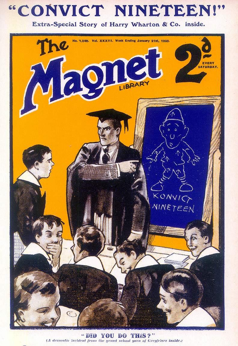 Book Cover For The Magnet 1040 - Convict Nineteen!