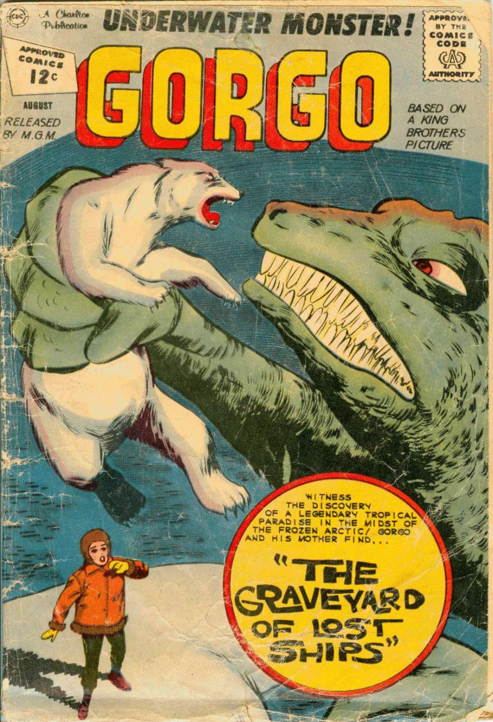 Comic Book Cover For Gorgo 8