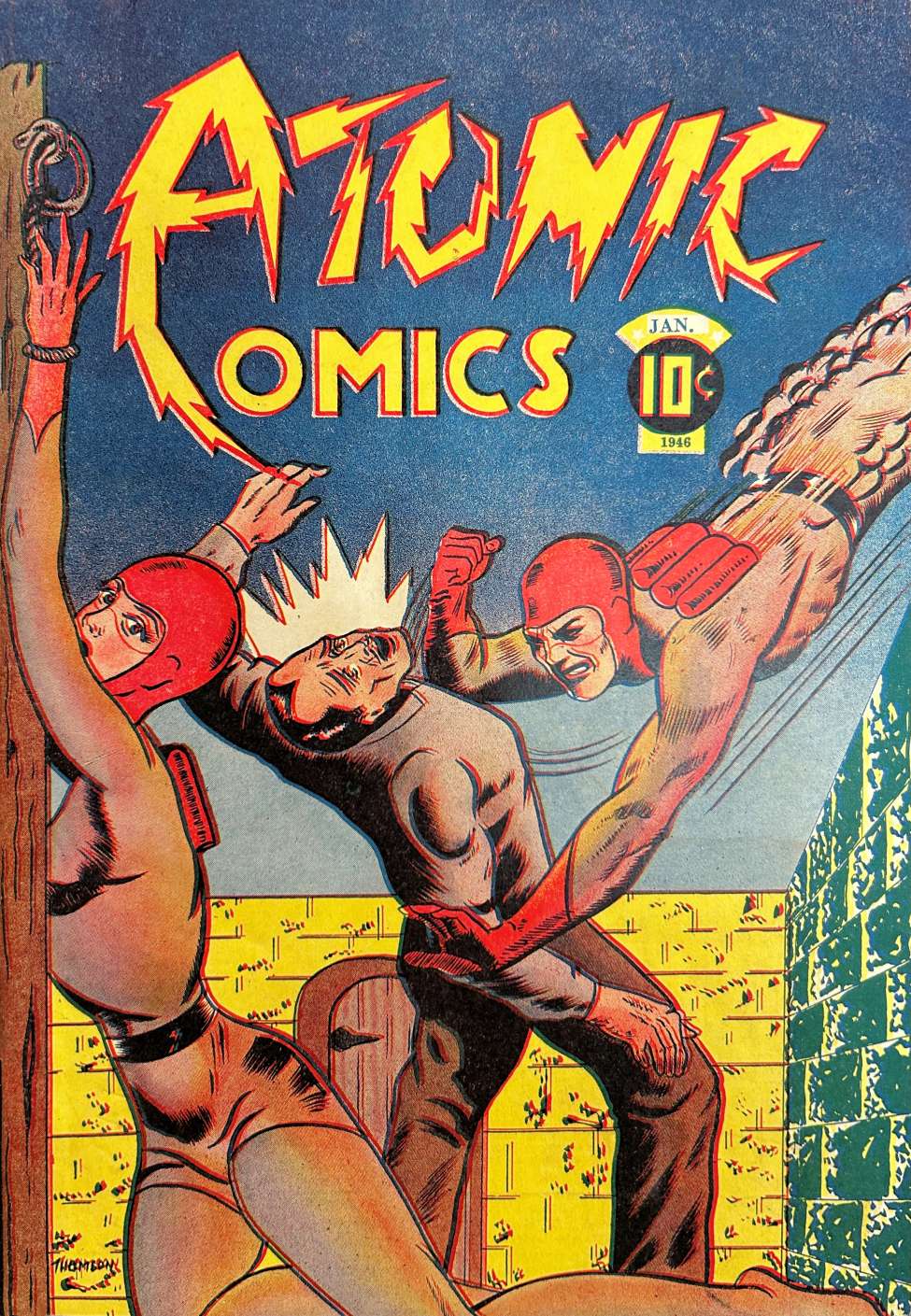 Book Cover For Daniels Publications: Atomic Comics 1