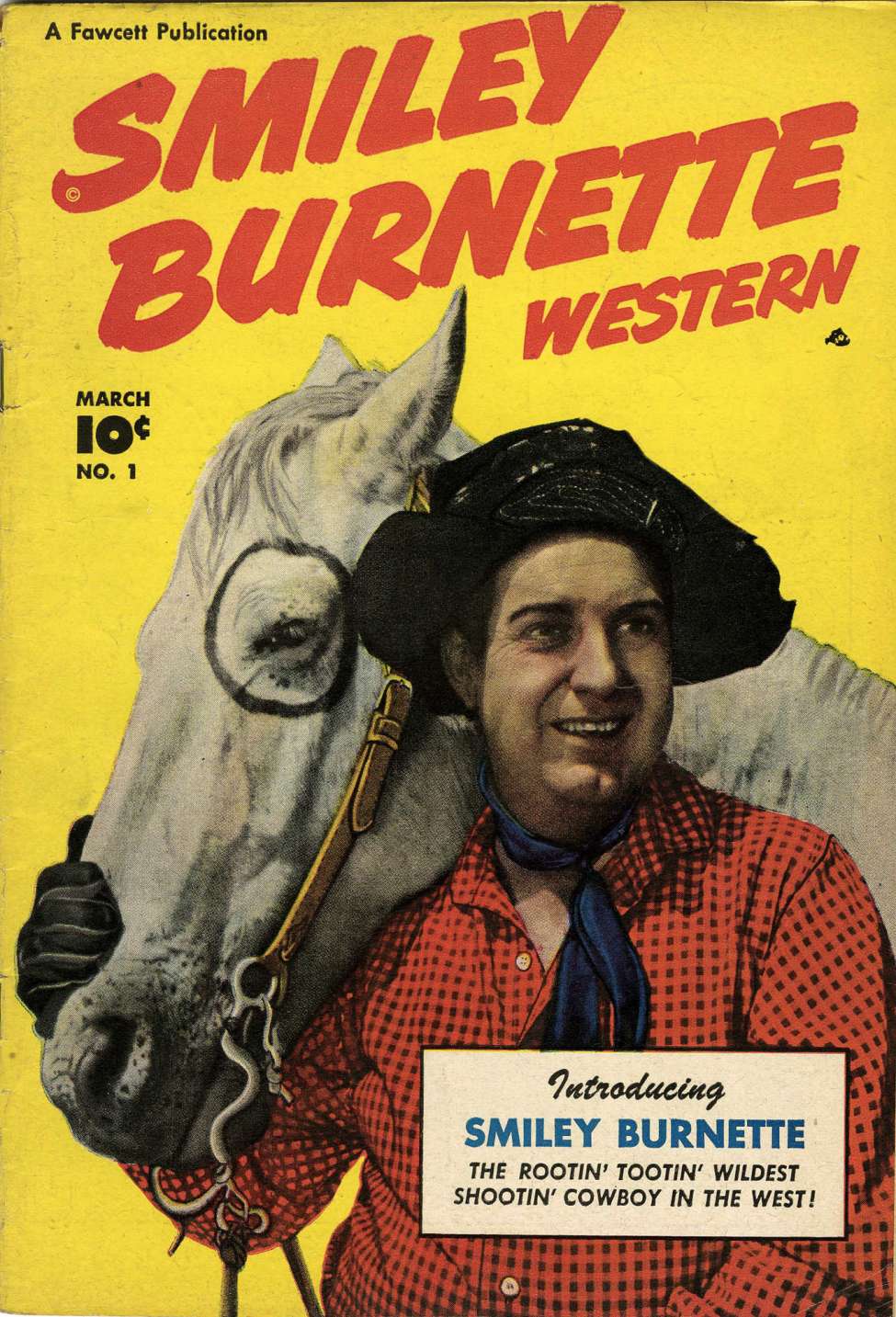 Book Cover For Smiley Burnette Western 1