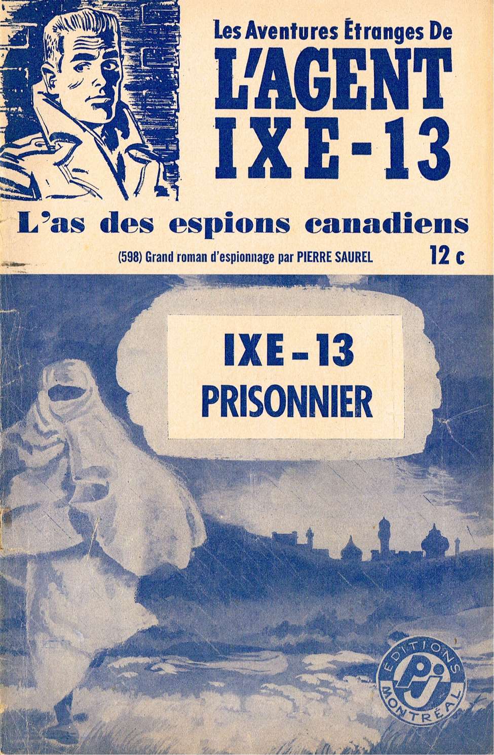 Book Cover For L'Agent IXE-13 v2 598 - IXE-13 Prisonnier