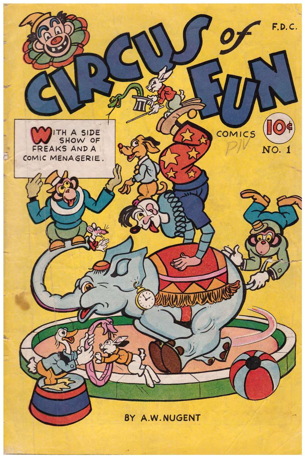Book Cover For Circus of Fun Comics 1