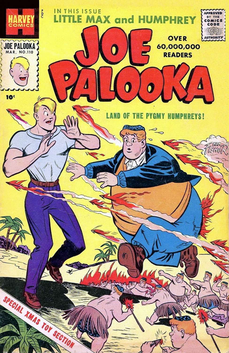 Book Cover For Joe Palooka Comics 110 - Version 1