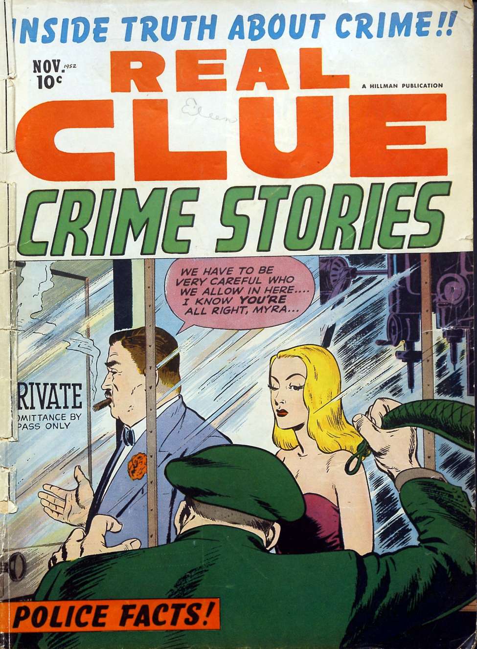 Book Cover For Real Clue Crime Stories v7 9