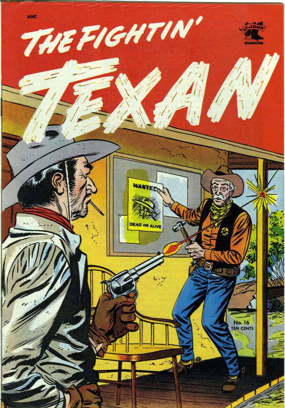 Comic Book Cover For Fightin' Texan 16