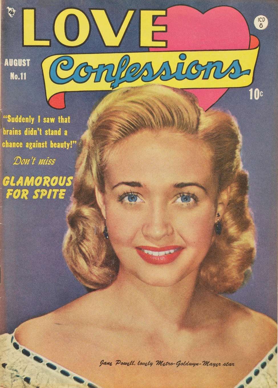 Comic Book Cover For Love Confessions 11