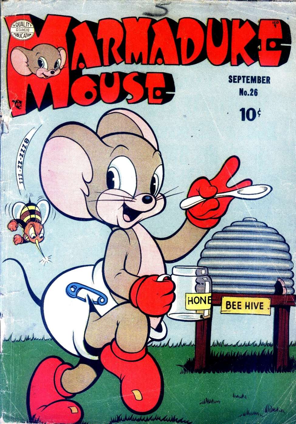 Comic Book Cover For Marmaduke Mouse 26