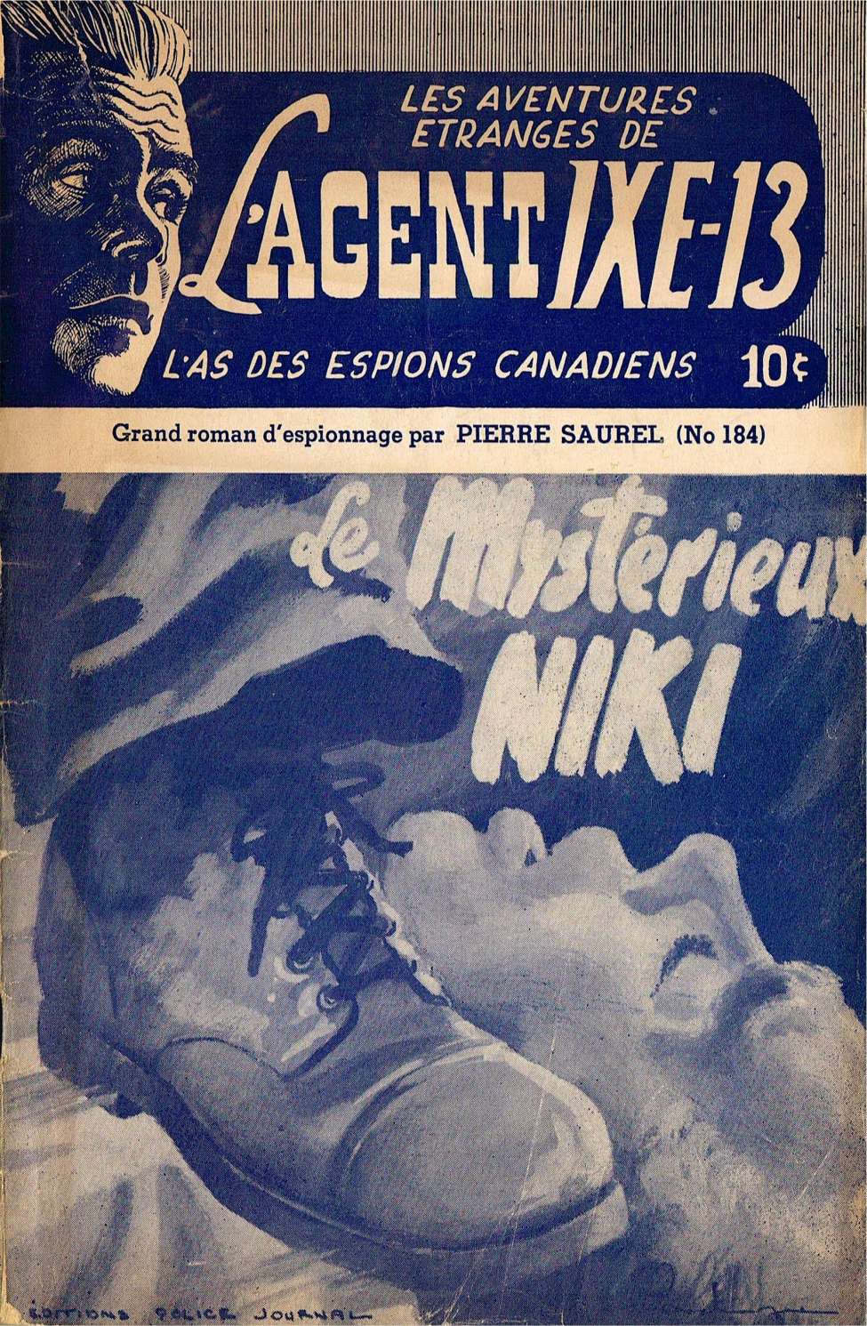 Comic Book Cover For L'Agent IXE-13 v2 184 - Le mystérieux Niki