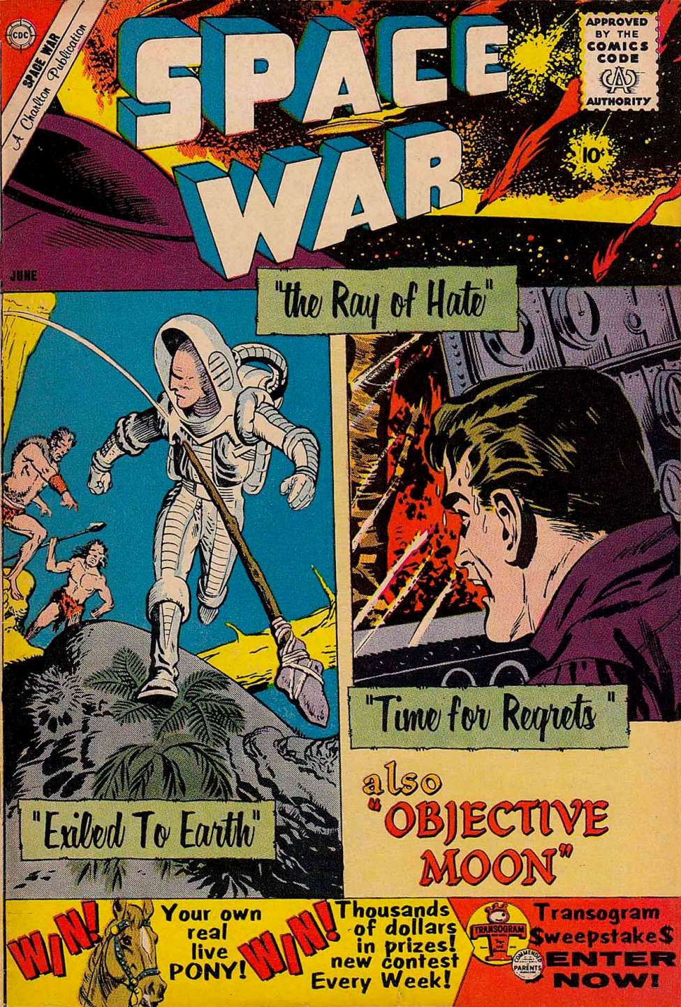 Comic Book Cover For Space War 5