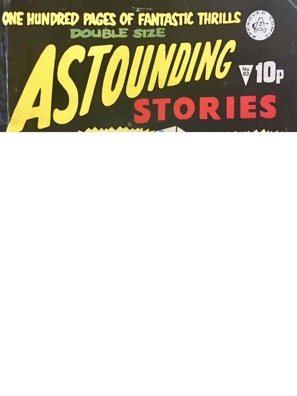 Book Cover For Astounding Stories 83