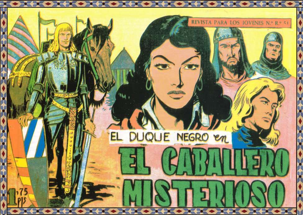 Comic Book Cover For El Duque Negro 8 - El Caballero Misterioso