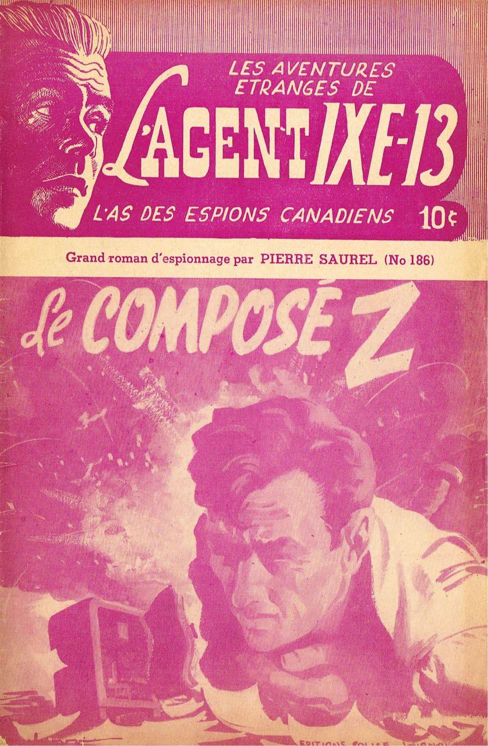 Comic Book Cover For L'Agent IXE-13 v2 186 - Le composé Z