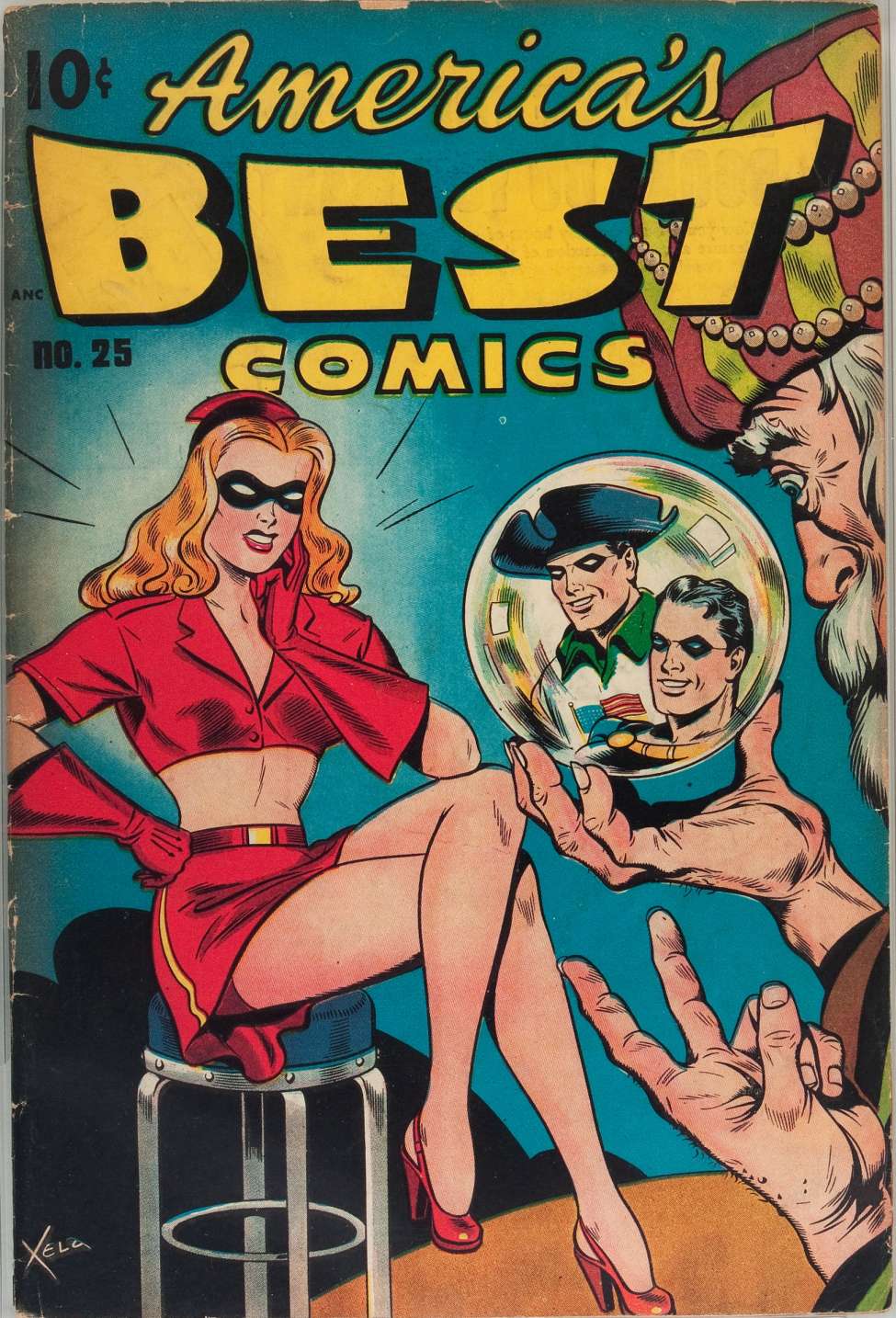 Comic Book Cover For America's Best Comics 25