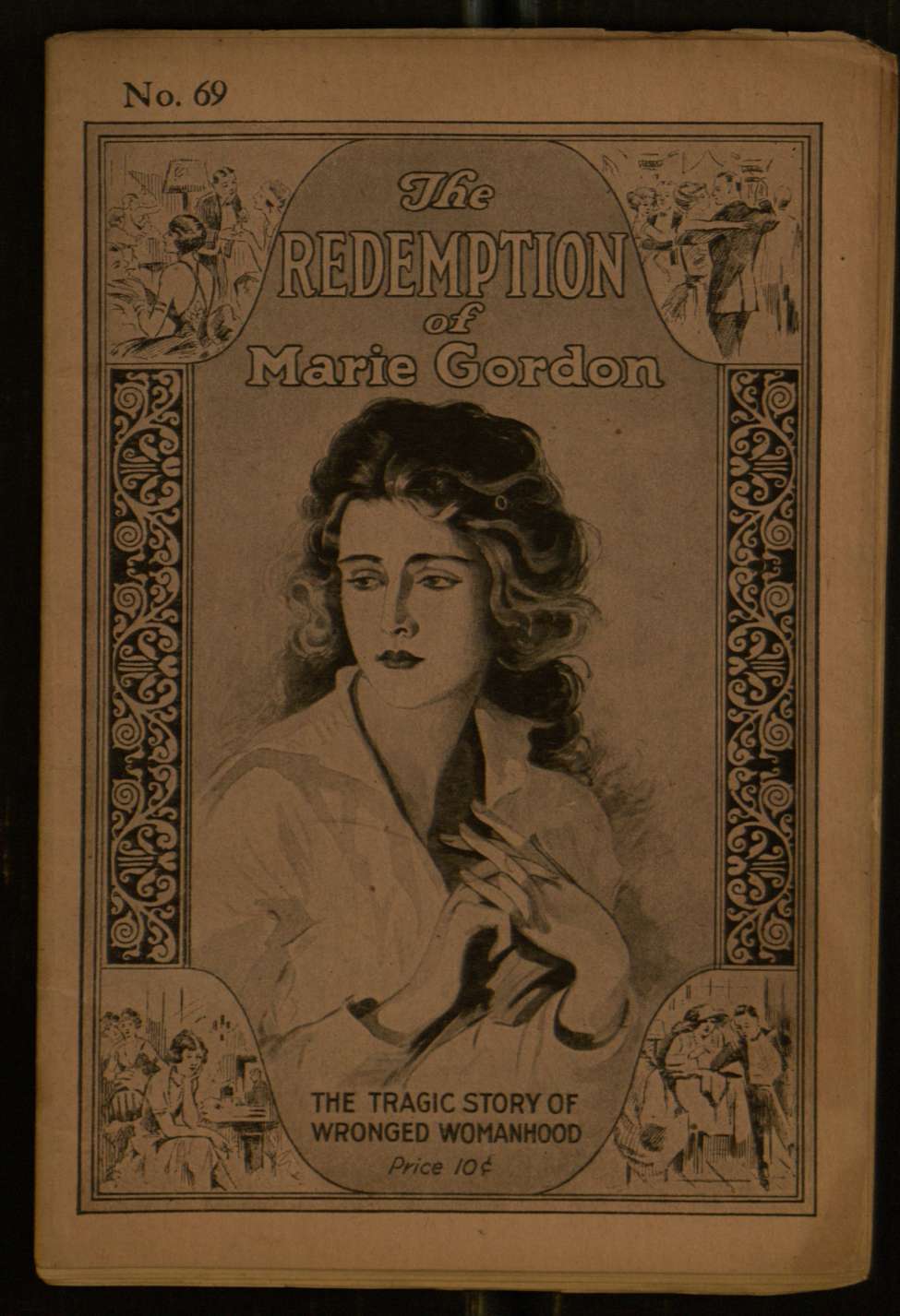 Book Cover For The Redemption of Marie Gordon 69 - Cora Lane Sherman