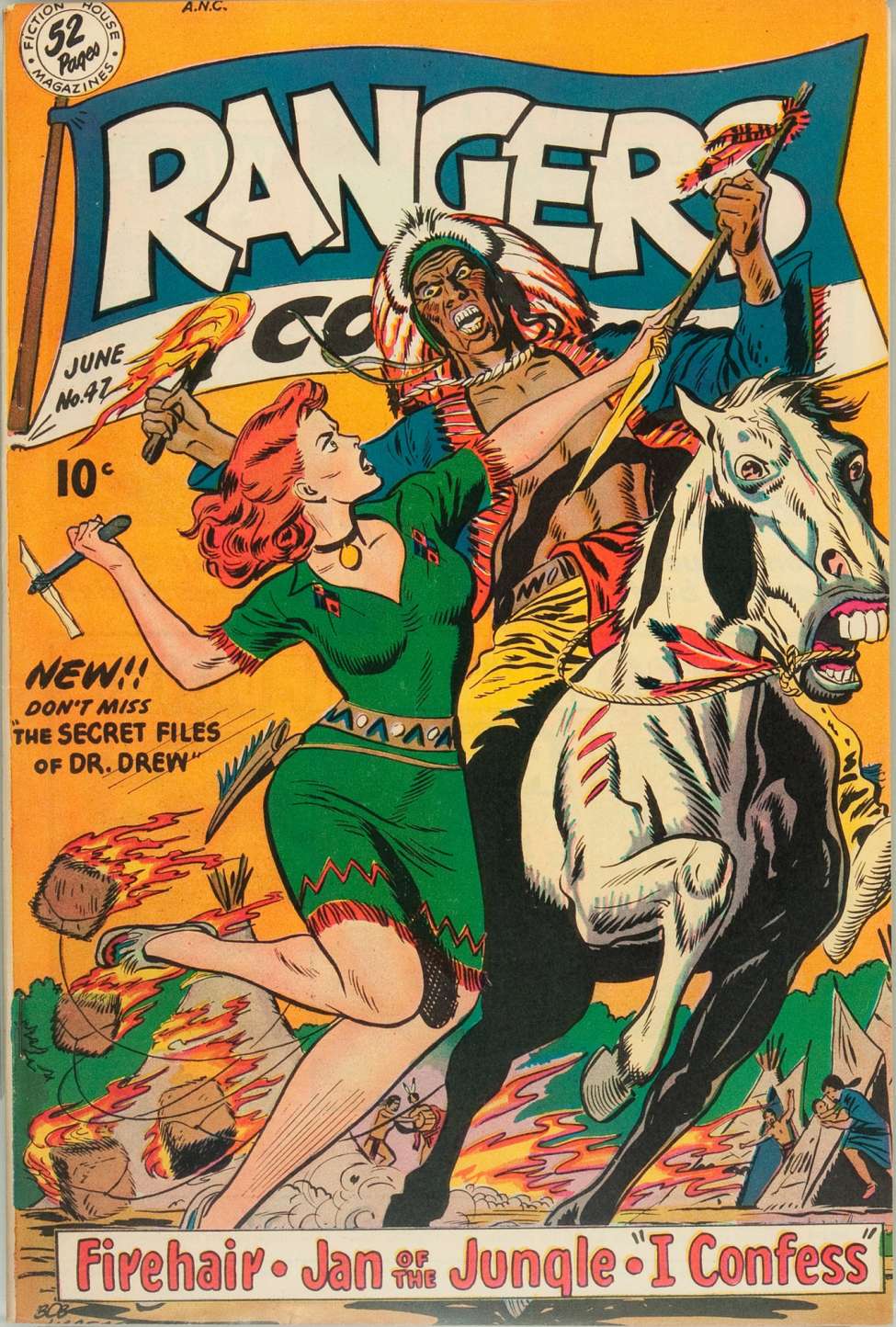 Comic Book Cover For Rangers Comics 47 (alt) - Version 2