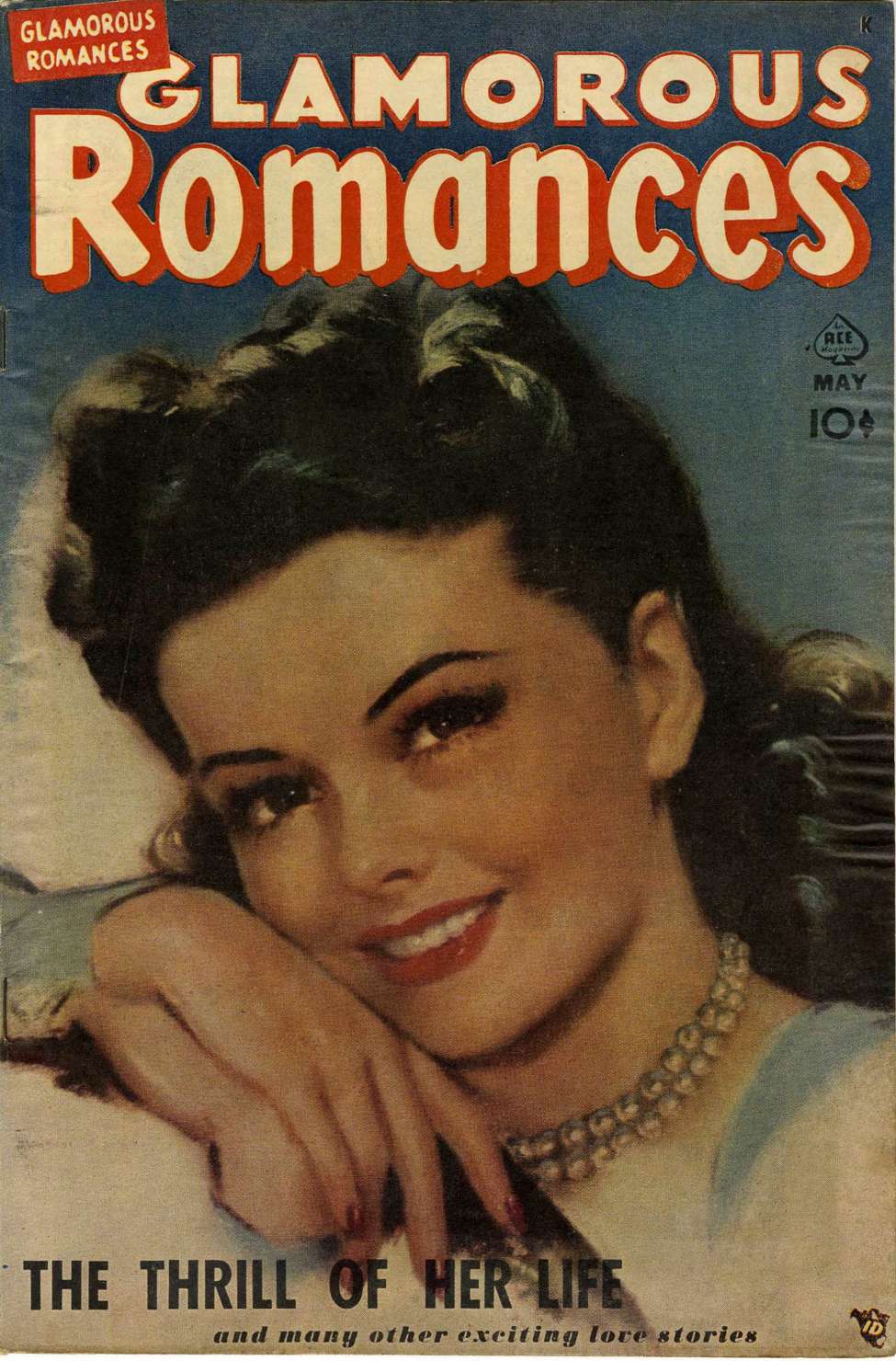 Comic Book Cover For Glamorous Romances 46