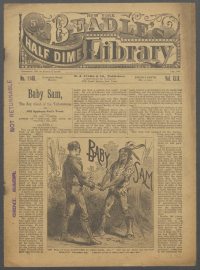 Large Thumbnail For Beadle's Half Dime Library 1146 - Baby Sam, the Boy Giant of the Yellowstone