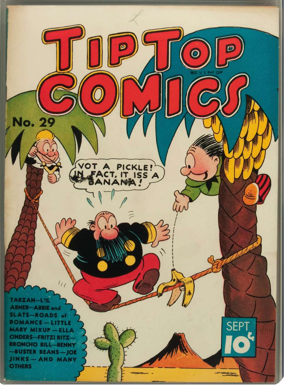 Comic Book Cover For Tip Top Comics 29