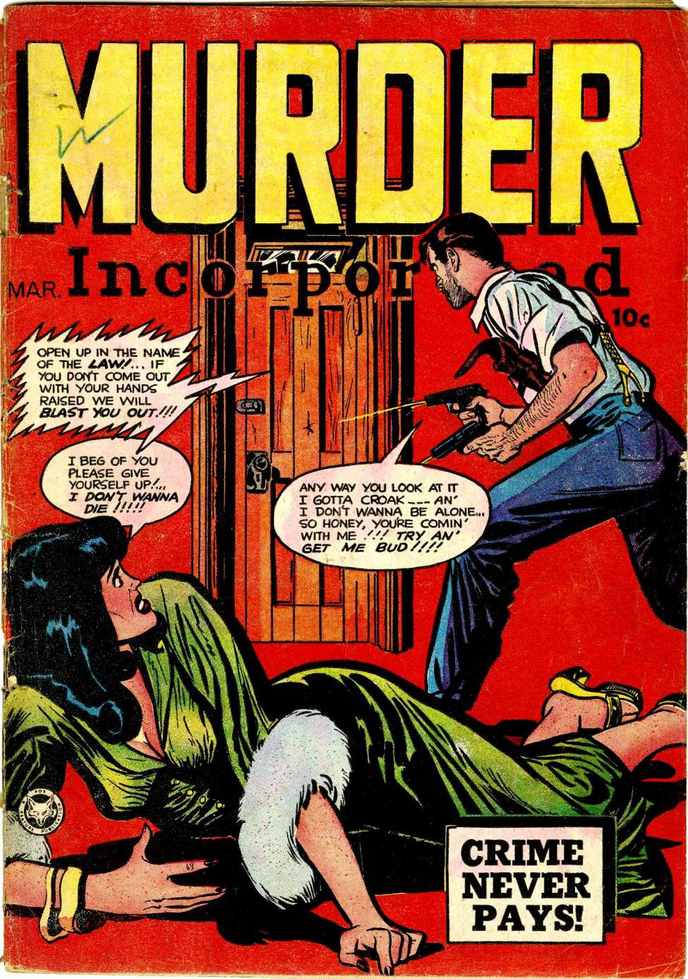 Comic Book Cover For Murder Incorporated 9 - Version 2