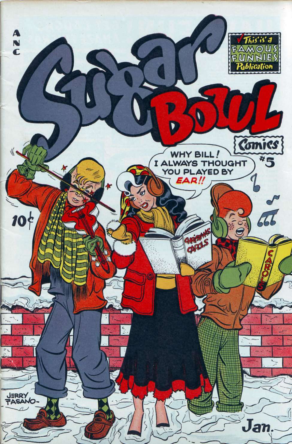 Comic Book Cover For Sugar Bowl Comics 5