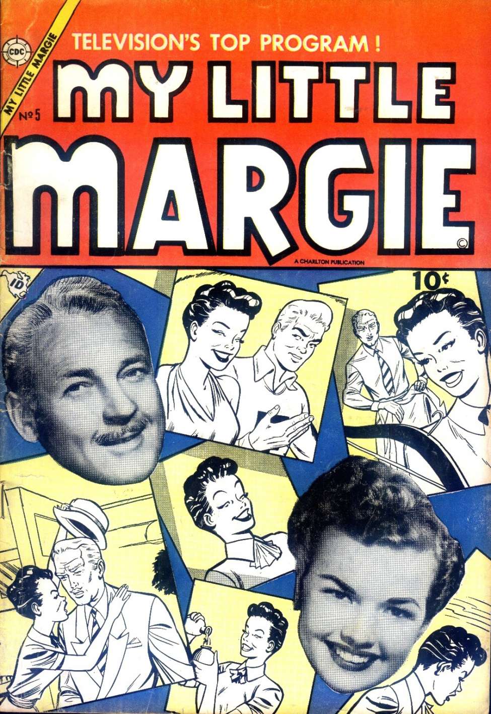 Comic Book Cover For My Little Margie 5