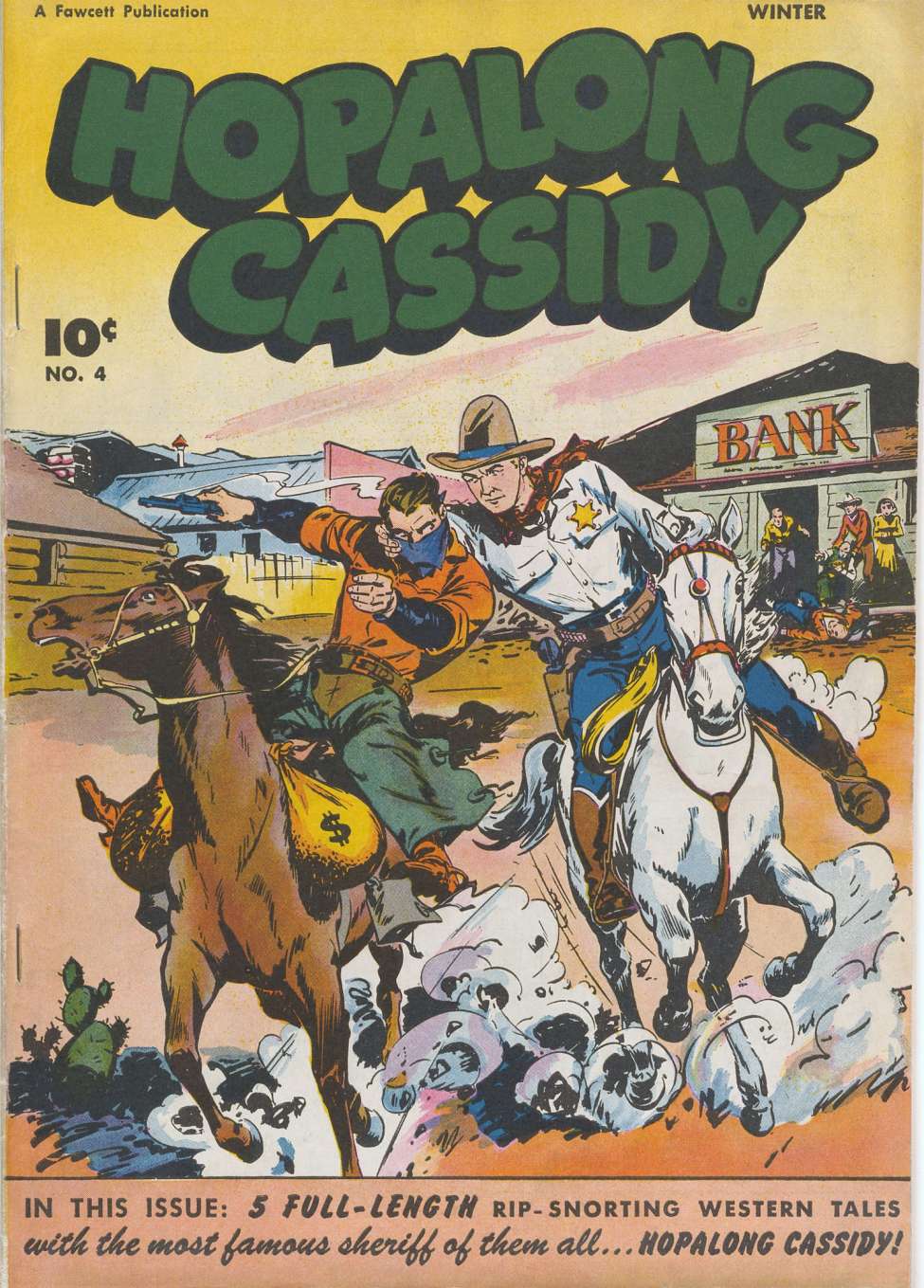 Comic Book Cover For Hopalong Cassidy 4