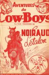 Cover For Aventures de Cow-Boys 48 - Noiraud L'étalon