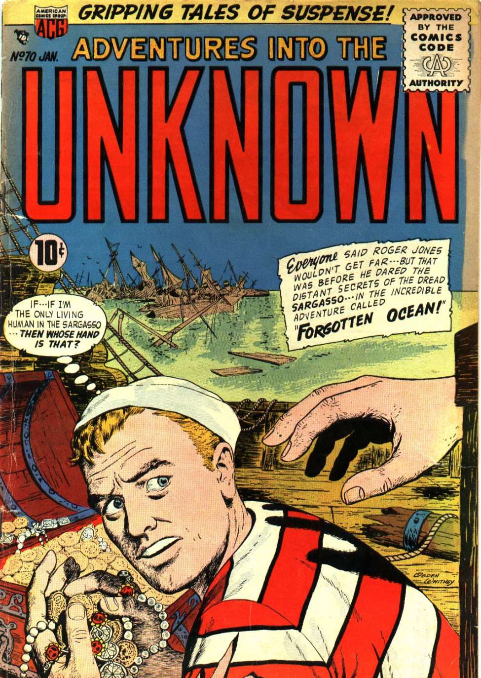 Book Cover For Adventures into the Unknown 70