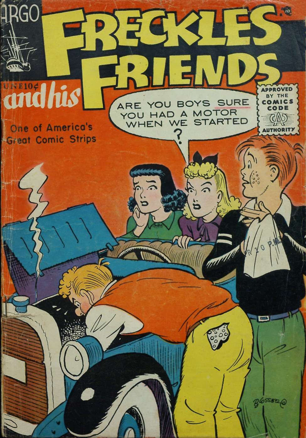 Book Cover For Freckles and His Friends 4