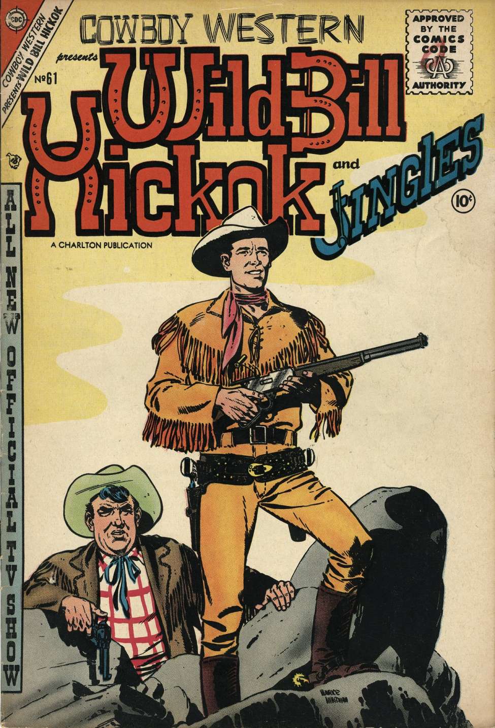 Comic Book Cover For Cowboy Western 61
