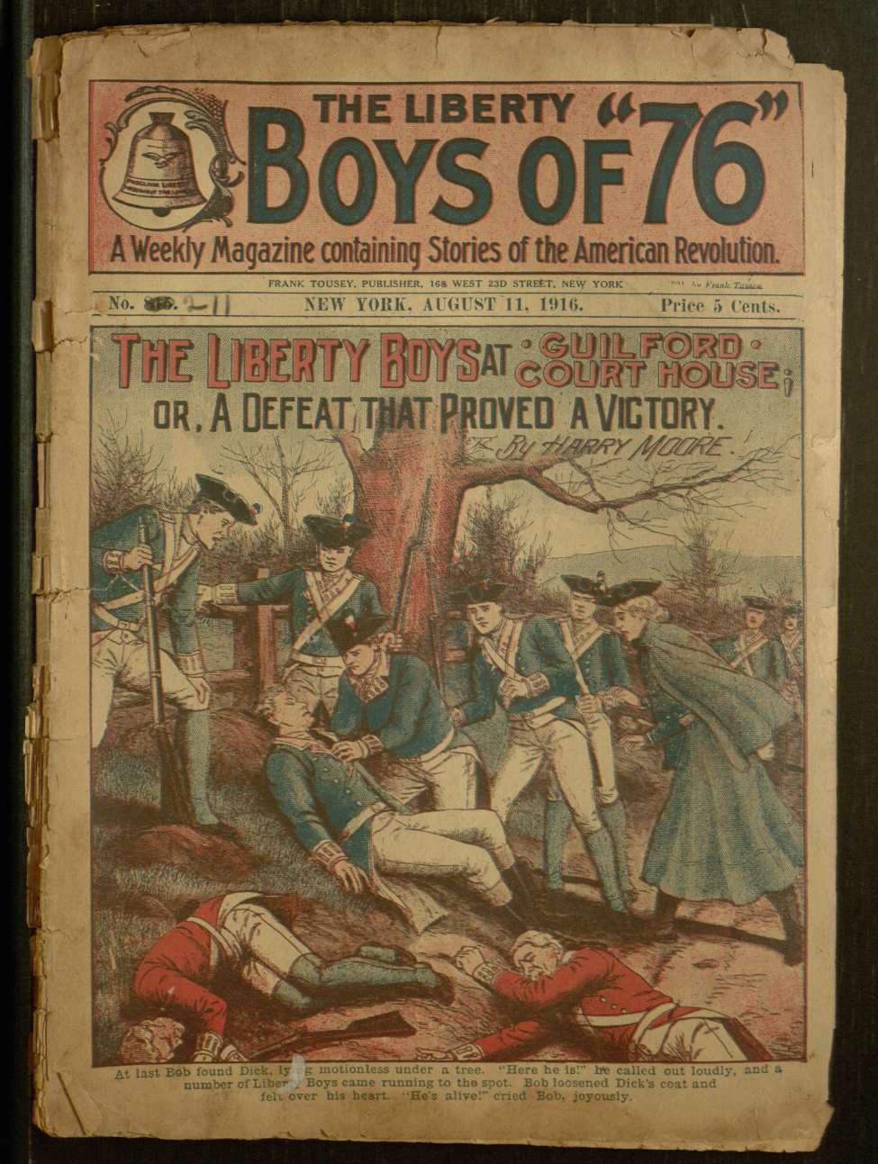 Book Cover For The Liberty Boys of 76 815 - The Liberty Boys at Guilford Courthouse