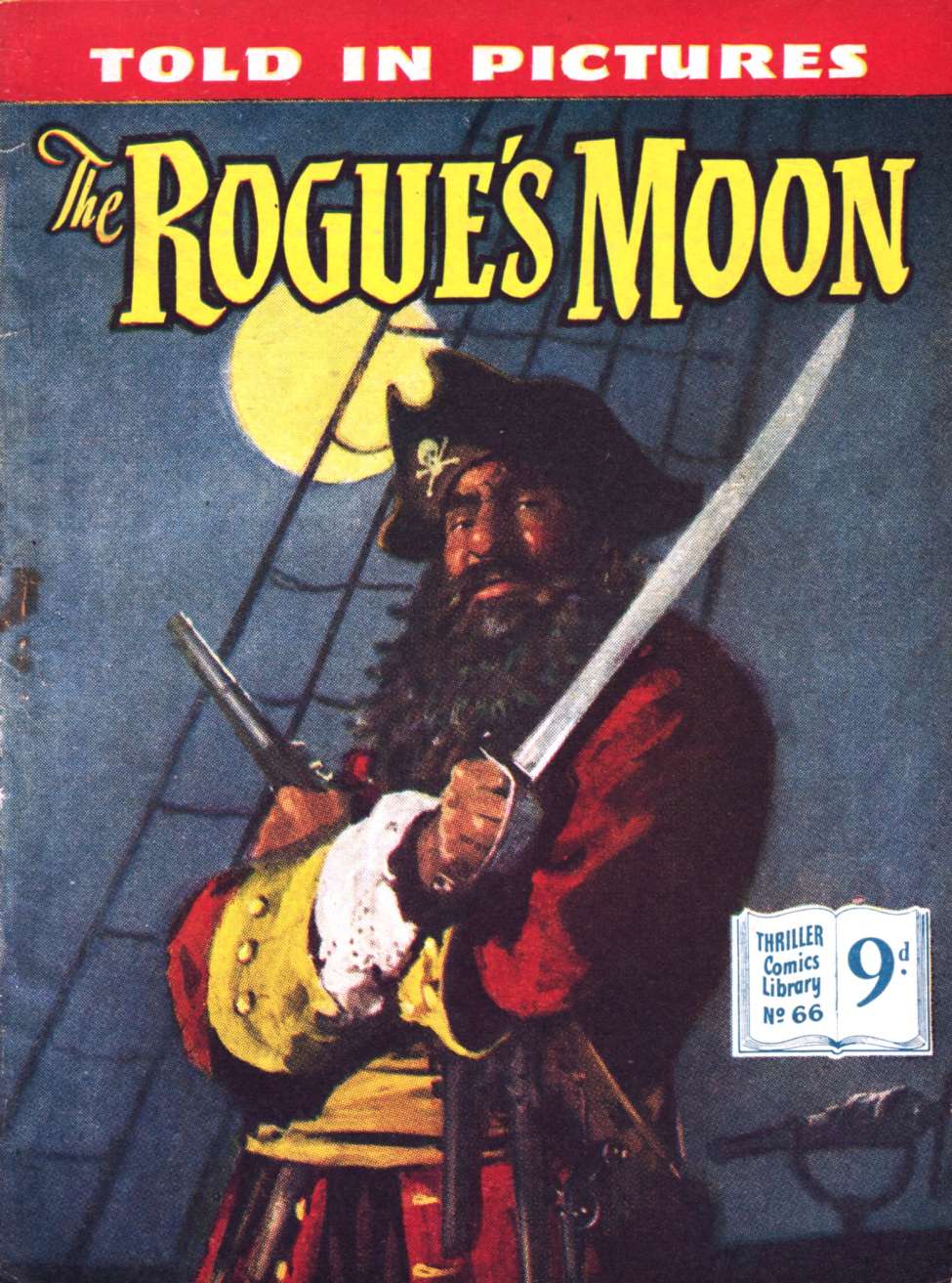 Book Cover For Thriller Comics Library 66 - The Rogue's Moon